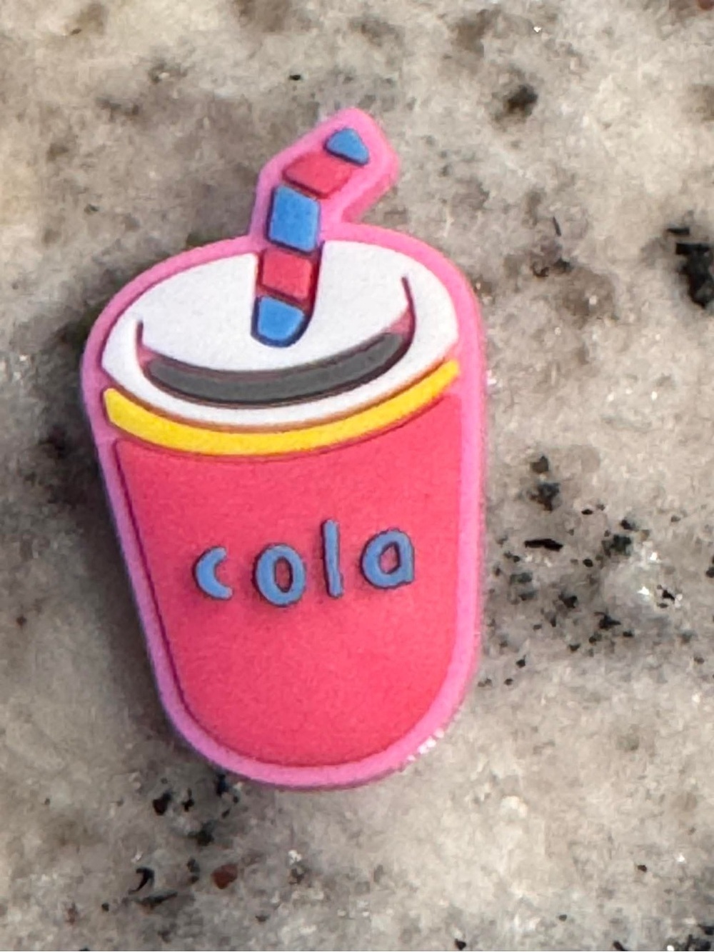 CROCS Pink Cola Cup Jibbitz Charm